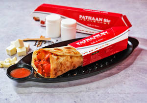 Double Tawa Paneer Roll