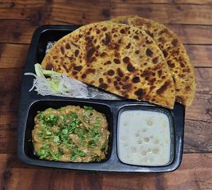 Sattu Paratha Combo