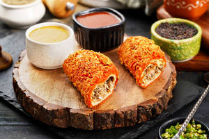 Special Kurkure Paneer Shawarma