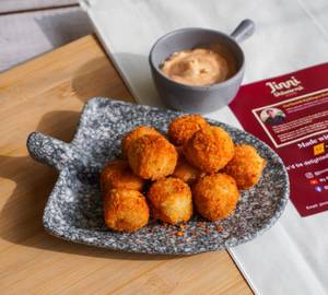 Peri Peri Chicken Popcorn With Dip [10 Pcs]