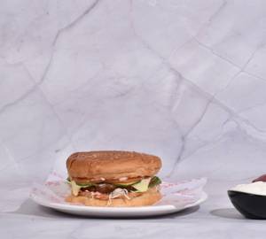 Veg Nuggets Cheese Burger