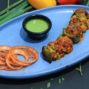 Chargrilled Achaari Mushrooms