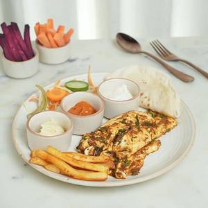 Succulent Paneer Shawarma