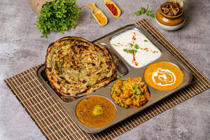 Choice Of Bread Thali