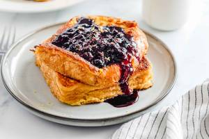 Blueberry Cheese French Toast Sandwich