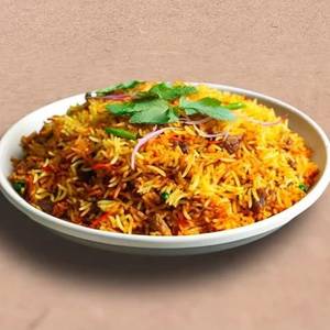 Flavorful Plain Hyderabadi Biryani Rice