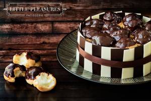 Chocolate Belgian Profiterole Cake (1lb)