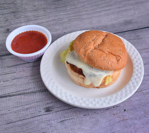 Chicken Cheese Burger  