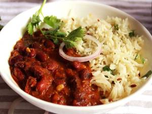 Rajmah Rice Meal.