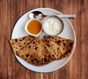 2 Aloo Paratha