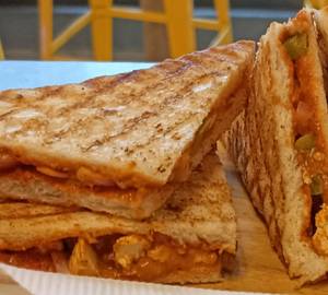 Paneer Takatak Sandwich