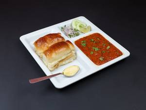Kolhapuri Kadak Pav Bhaji