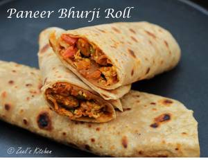 Paneer Bhurji Roll