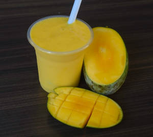 Mango Milkshake with Ice cream