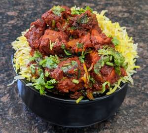 Chicken Fry Piece Biryani [ Mini ]