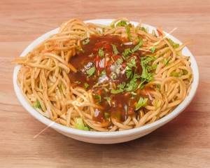 Veg Manchurian Gravy Noodles