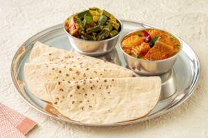 Coastal Fish Curry and Bhindi Meal