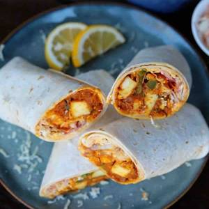 Paneer Butter Masala Wrap