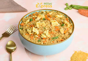 Millet Egg Fried Rice Bowl