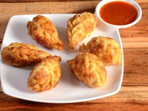 Chicken Fried Momo [8 Pc]