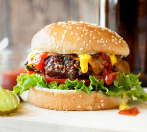 Grillled burger