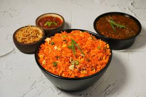 Veg Triple Schezwan Fried Rice