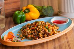 Corn And Watercashewnut In A Crispy Way