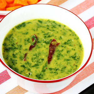 Dal Palak With 3 Butter Roti