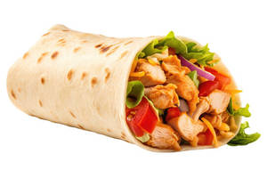 Chicken Spicy Popcorn Wrap