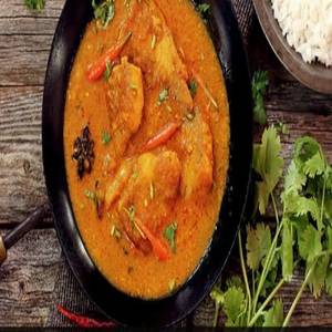 Fish Curry ( Boneless Vetki) 4 Pics