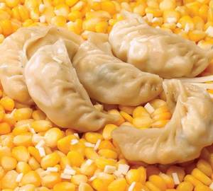 Cheese Red Corn Steamed Momos