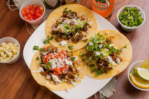 Sauteed Mushrooms Soft Tacos