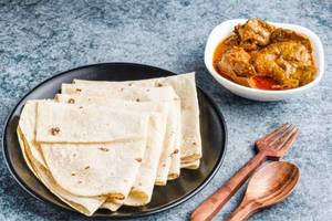 Chicken Liver Curry With 5 Rumali Roti