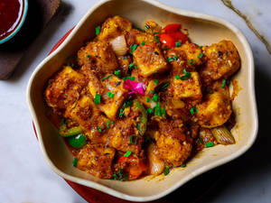 Chilli Mustard Cottage Cheese