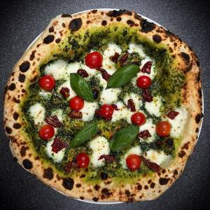 Pesto Cherry Tomato Pizza (genoa Special)