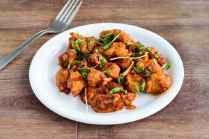 Mushroom Manchurian Dry