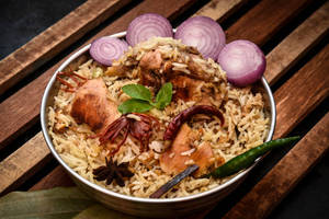 Chicken Kashmiri Biryani