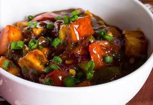 Tsing Hoi Potato Or Paneer (Smoked Paprika,Sichuan Chilly,Chilly Garlic Olive Oil)
