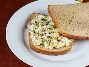 Boiled Egg Mayonnaise Sandwich