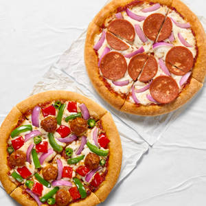 Create Your Flavour Fun Combo - Box Of 2 - Non Veg Pizza