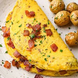 5 Eggs White Omelette