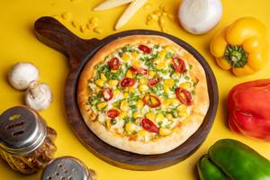 7" Regular Veg Extra Bonanza Pizza