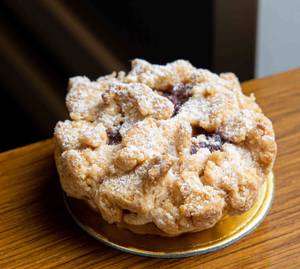 Strawberry Crumble Pie