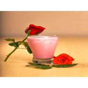 Rose Flavoured Thick Milk Shake