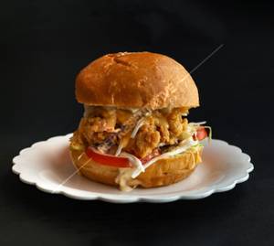 Chicken Schezwan Burger