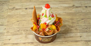 Fresh Fruit Basket Sundae