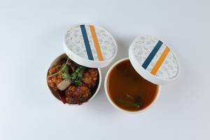 Chicken Takrai Starter + Tom Yum Chicken Soup