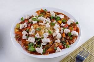 Chicken Pan Fried Noodles In Sauce Of Choice