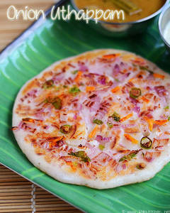 Onion Masala Uttapam