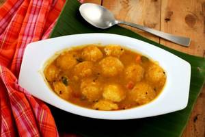 Mini ghee sambar idli